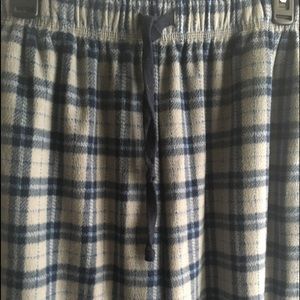 Men's fleece sleepwear bottoms